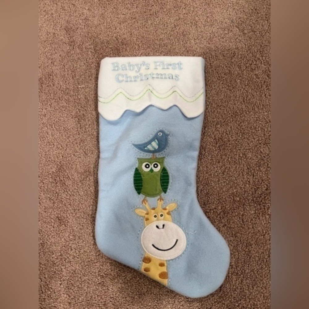St.Nick’s choice Baby’s first Christmas‎ stocking